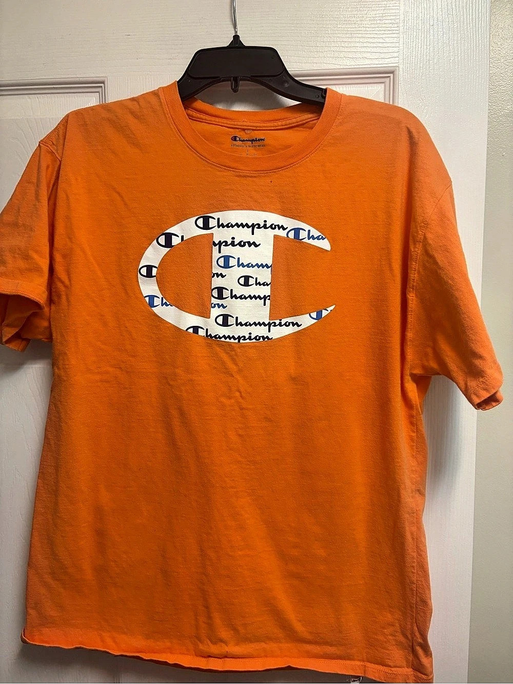 Champion Classic Multi Script Logo Graphic Short Sleeve T-Shirt Graphic Logo